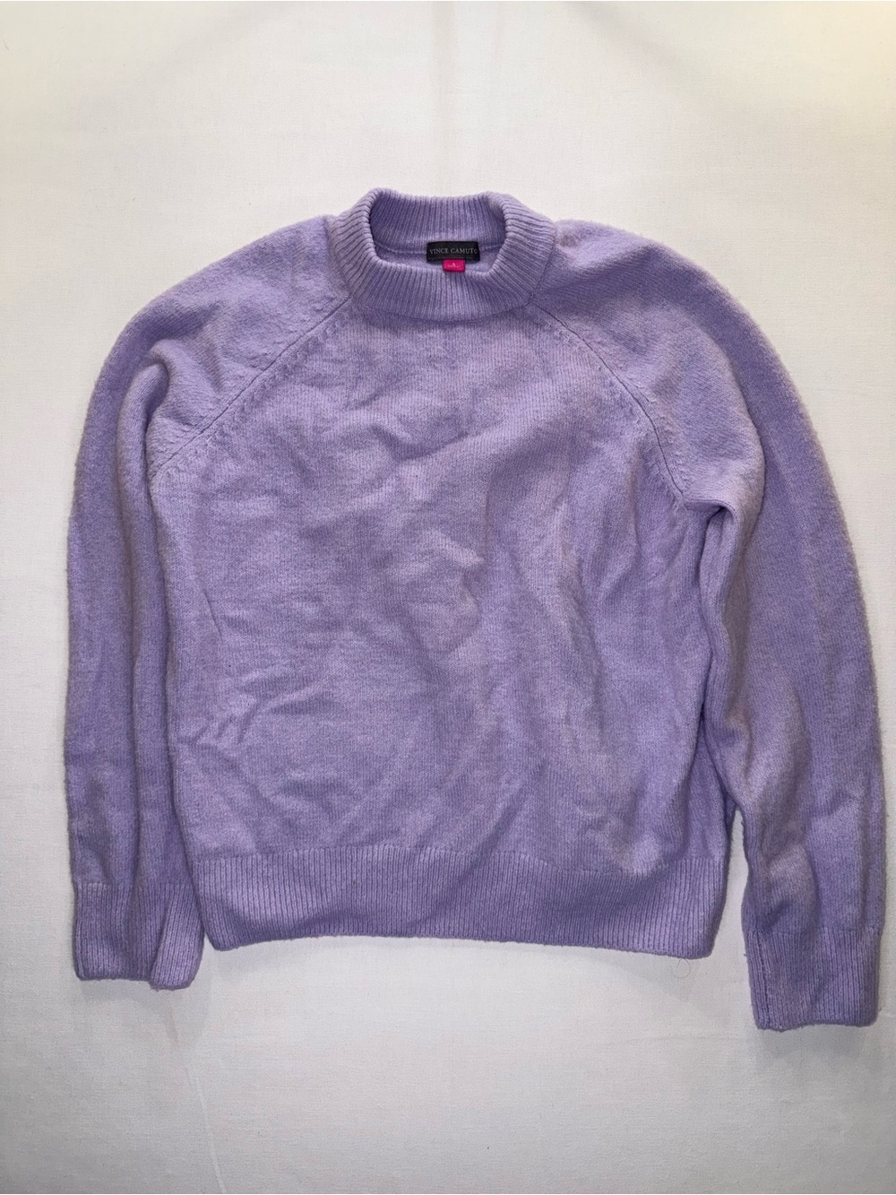 Vince Camuto Lavender Crewneck Sweater